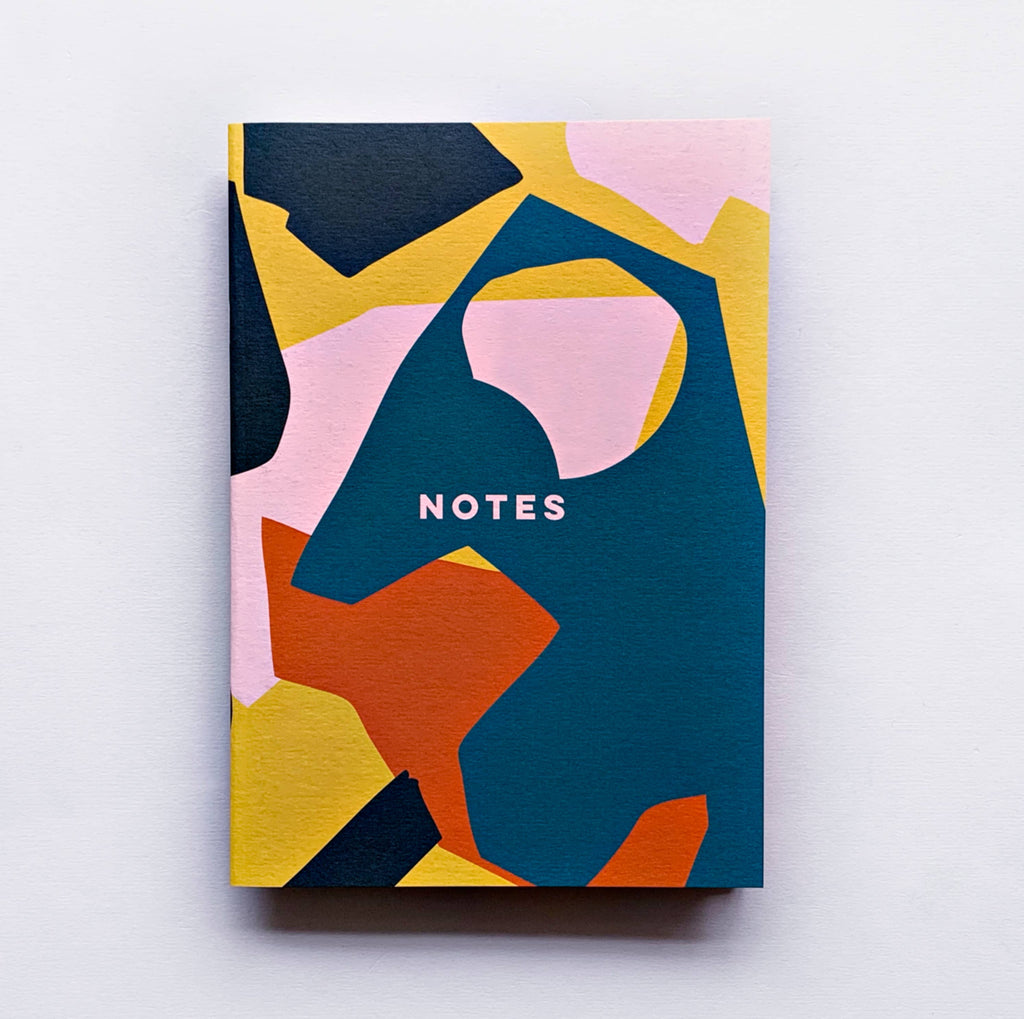 This is a 44 page notebook. It has a choice of lined or microdot inside pages and a contrast inside cover. This lovely book is made in the U.K. using FSC certified paper and the cover is a luxurious 250gsm G.F. Smith card. Comes packed in a biodegradable film bag.