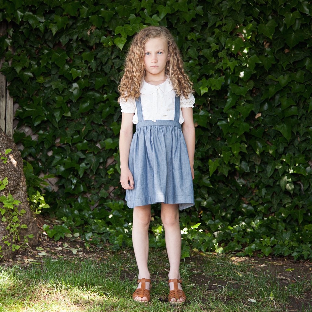 Andi Trouser Skirt - Avocado Check