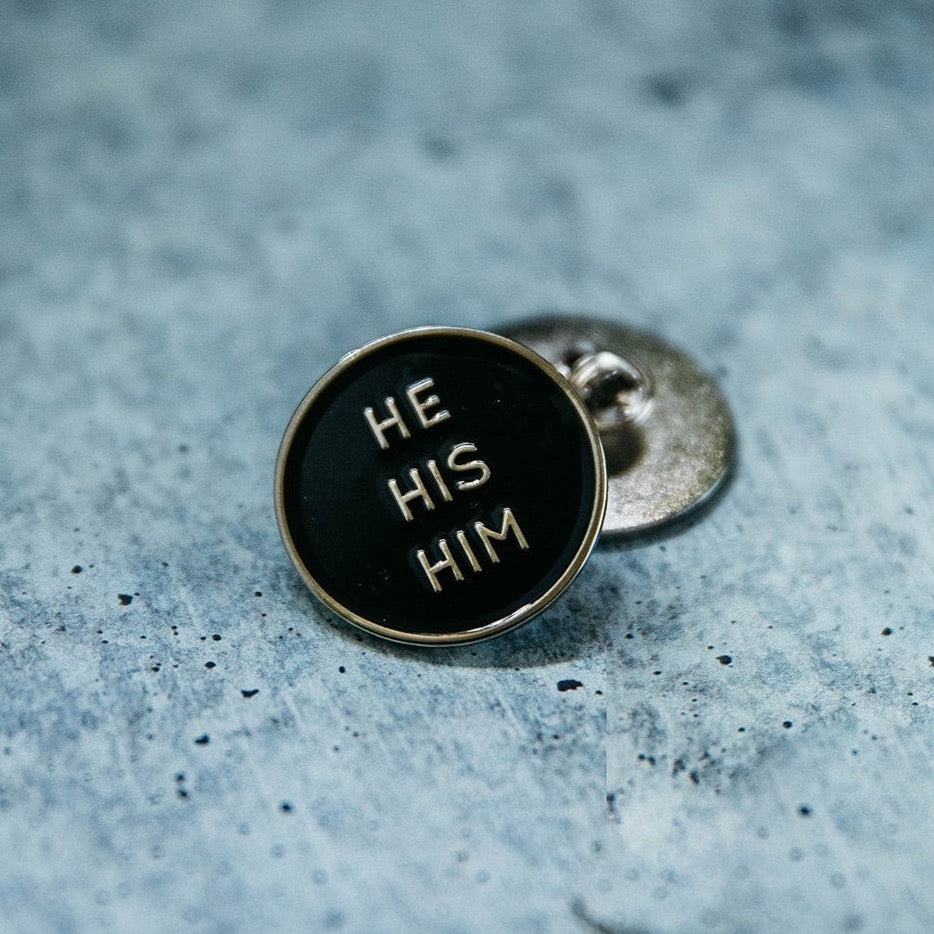 LGBTQ+ Pronoun Pins