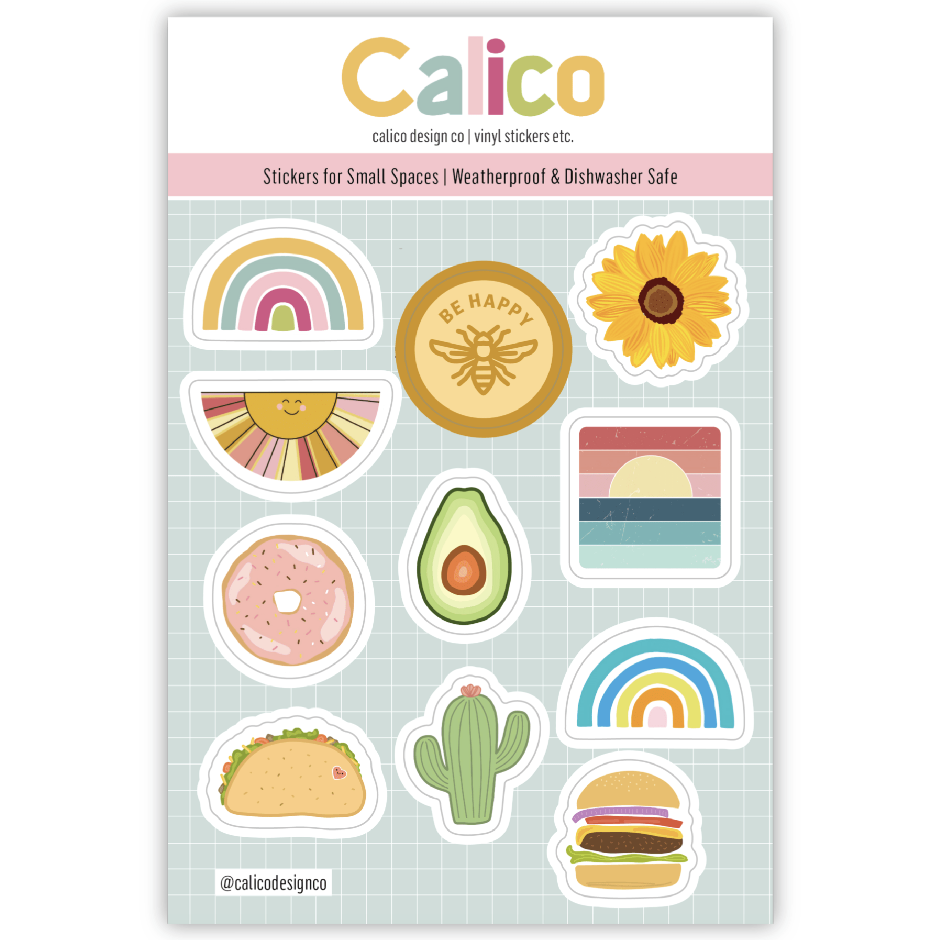 Stickers - Multiple Styles - Calico Design Co