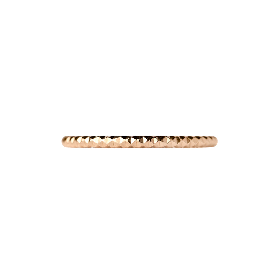 Sunbelt Studded Band Stacking Ring Goldfill
