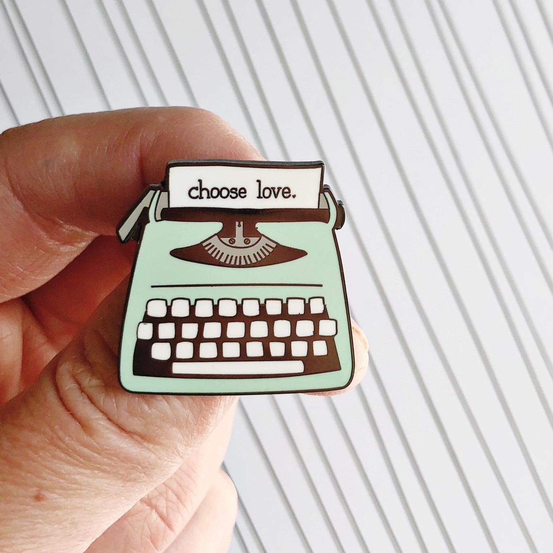Choose Love Enamel Pin
