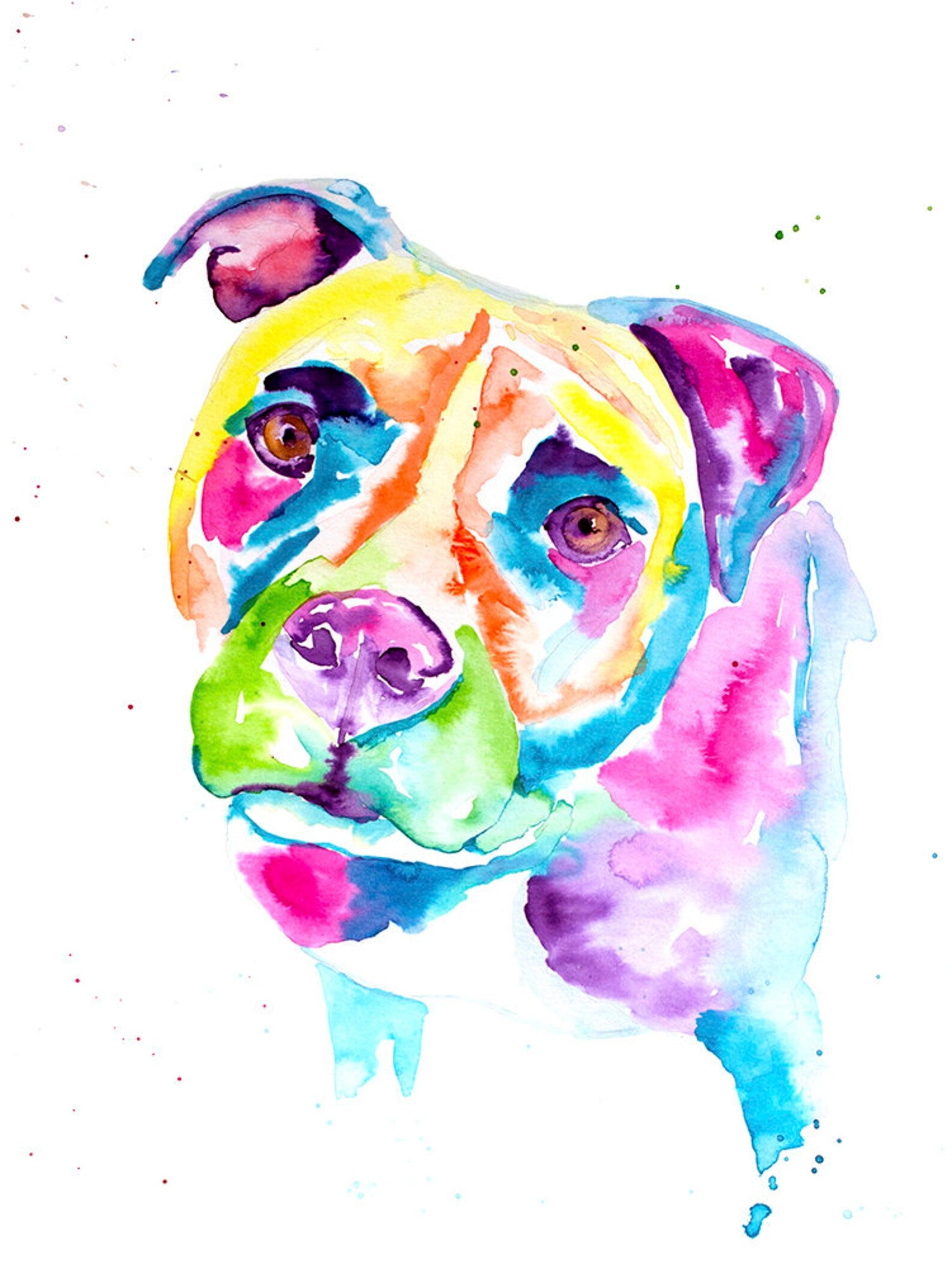 Watercolor Animal Sticker - Jenn Seely