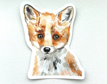 Watercolor Animal Sticker - Jenn Seely