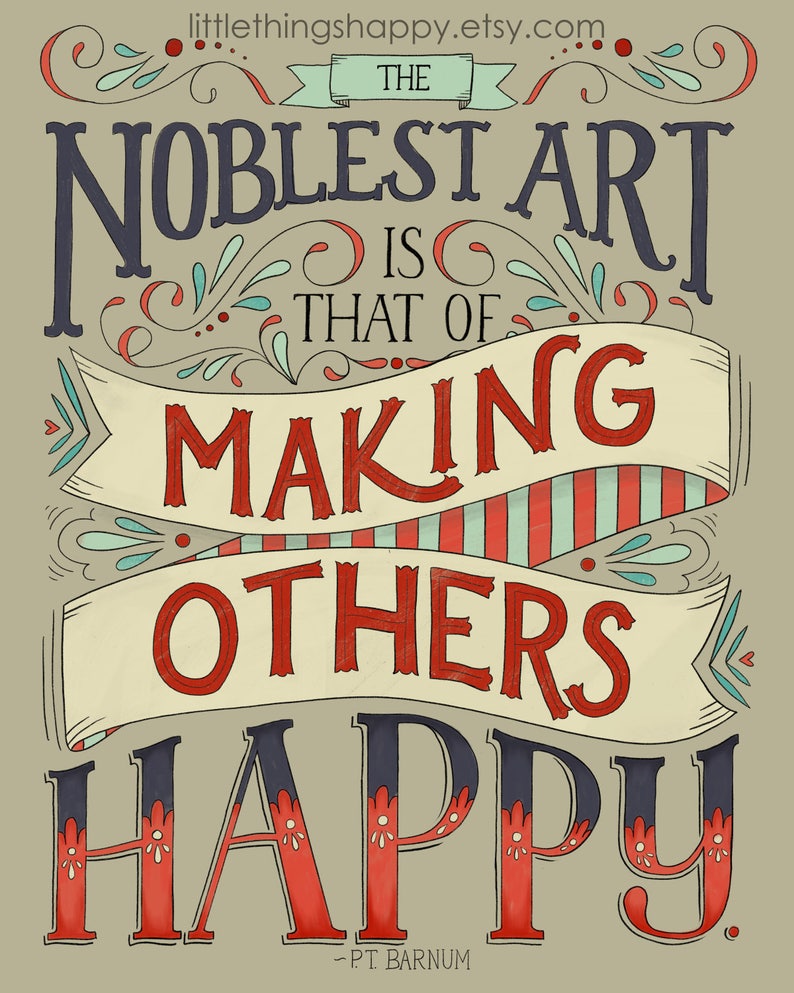 Little Things Happy - Art Prints