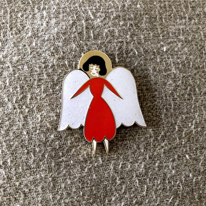 Coco West Illustration Pins