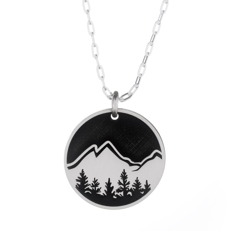 Explore Round Necklace - The Bearded Jeweler