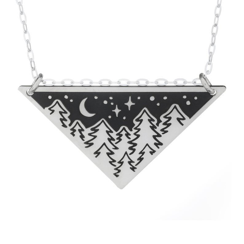 Serene Trees Necklace - The Bearded Jeweler