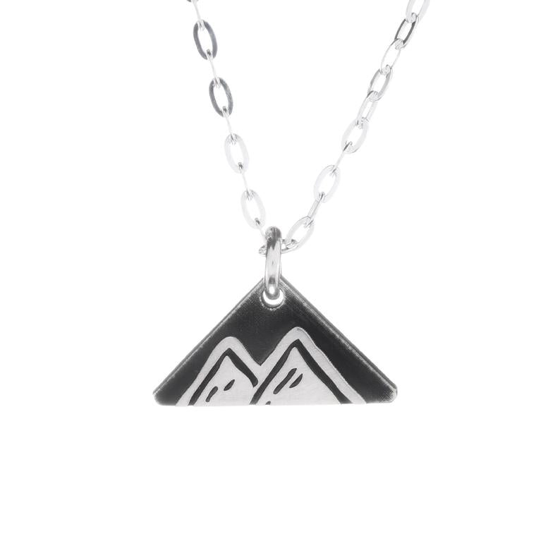 Mountain Peaks Mini Necklace - The Bearded Jeweler
