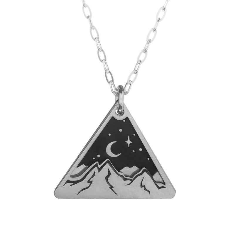 Layered Mountains Necklace - The Bearded Jeweler