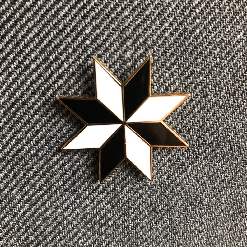 Coco West Illustration Pins
