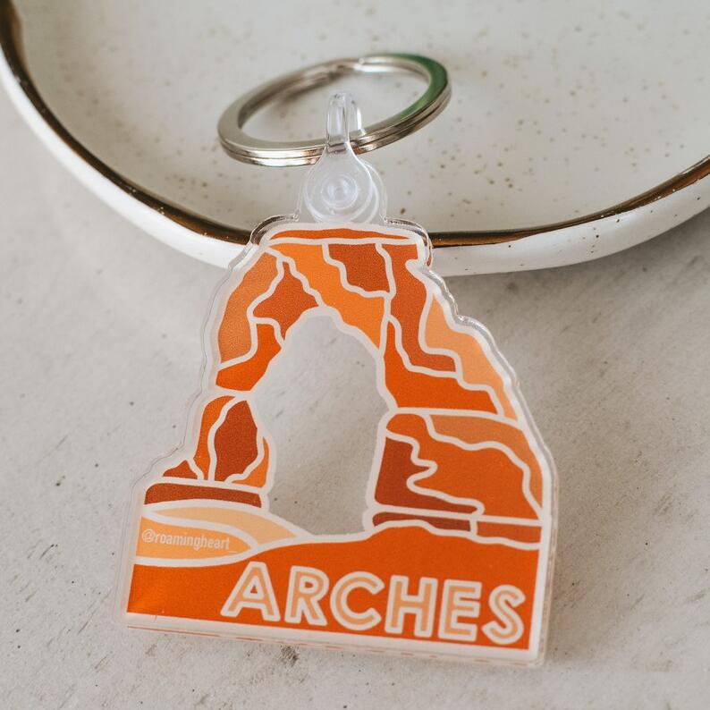 Arches Keychain