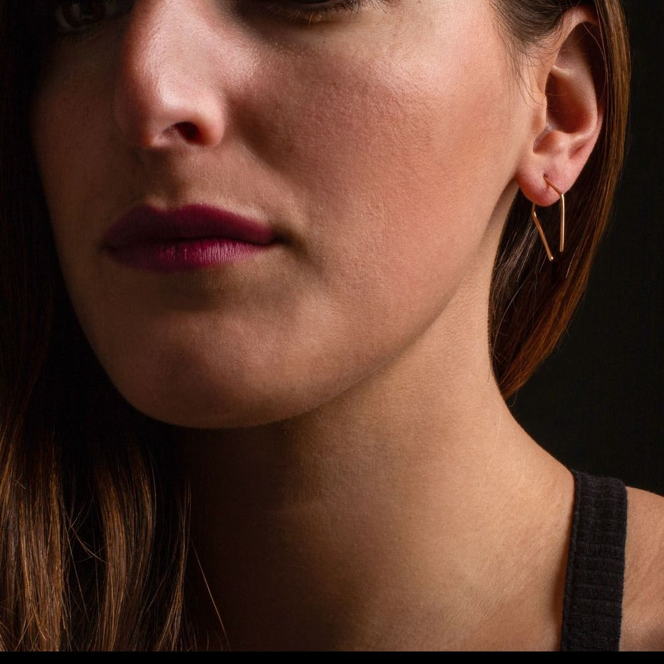 Mini Shield Earring