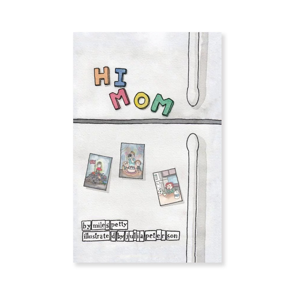 "Hi Mom" is an illustrated ode to mothers and motherhood. To the hard times and the good. A poem from the perspective of grown or growing kids who have caught a glimpse of what it might have really been like for mom, who finally learned some of the lessons she taught and yearn to give back a little of the love she saved for them.