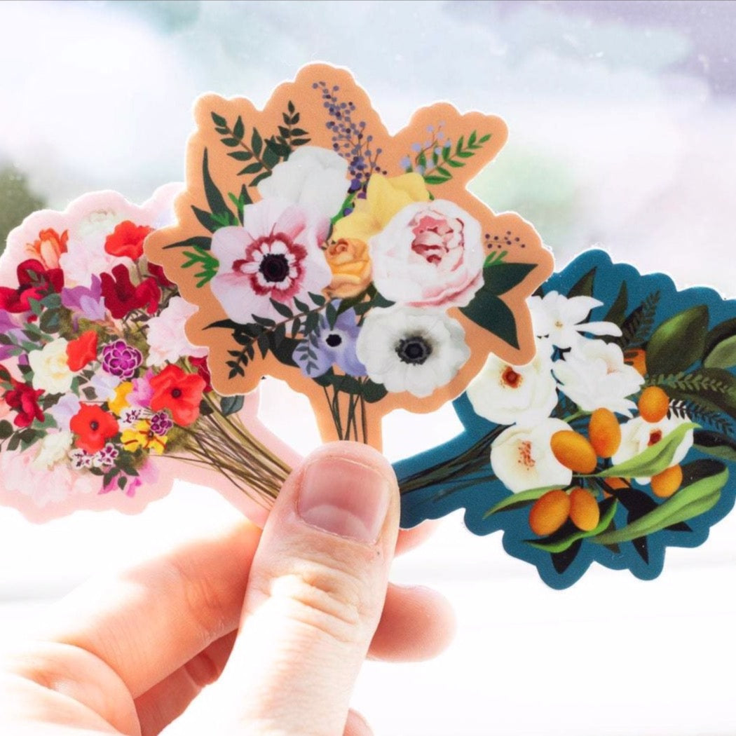 Floral Bouquet Stickers