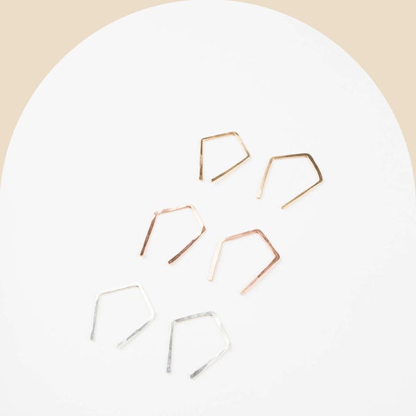 Mini Shield Earring