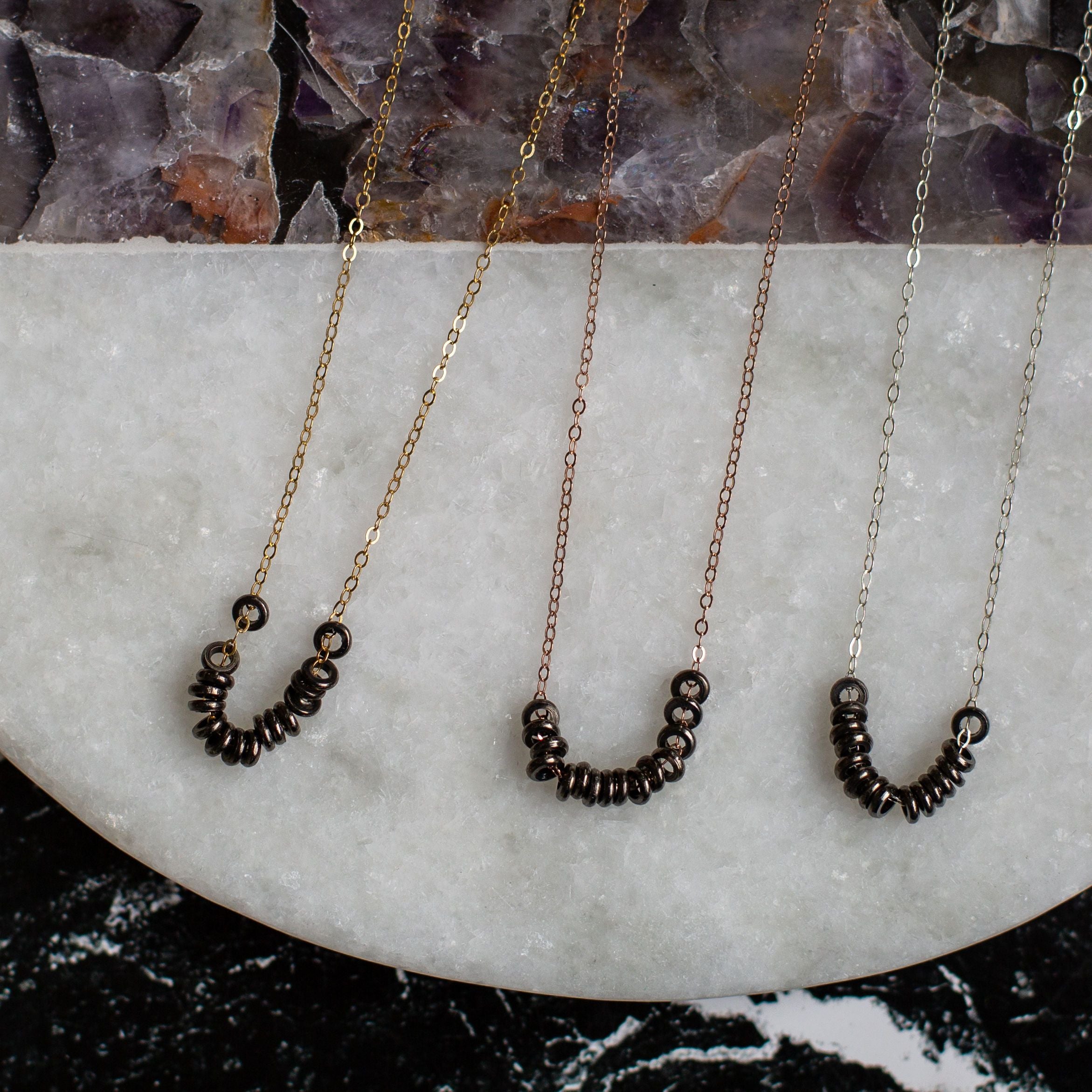 Black Strung Necklace