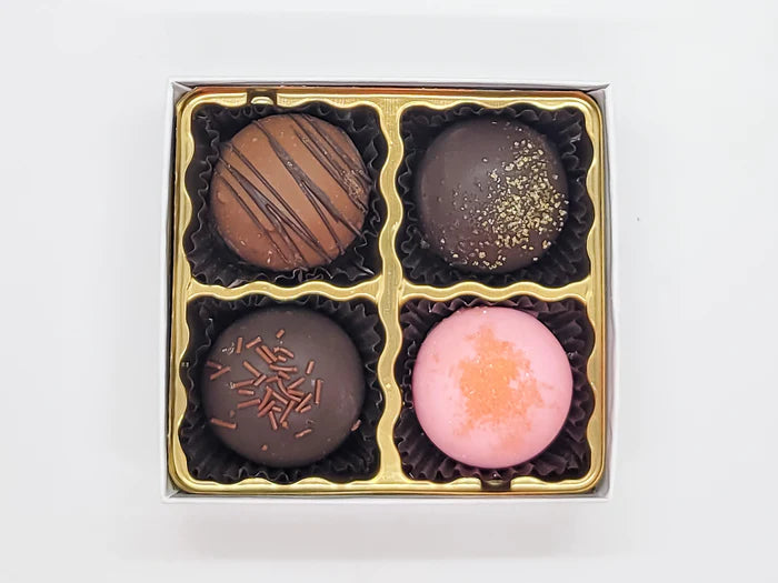 Four Piece Truffle Box