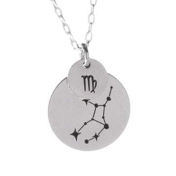 Layered  Zodiac Constellation Necklace - DarkStar Jewelry