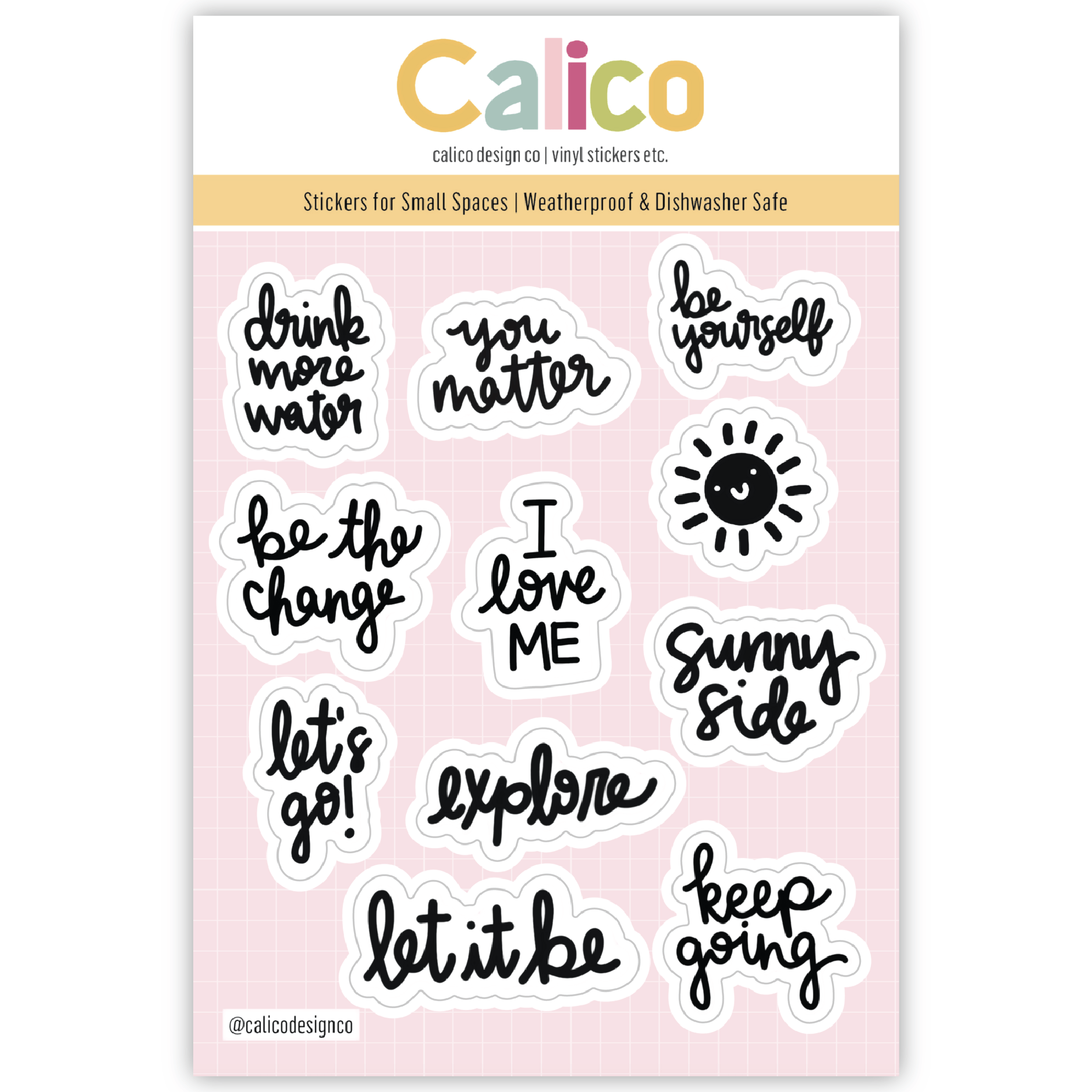 Stickers - Multiple Styles - Calico Design Co