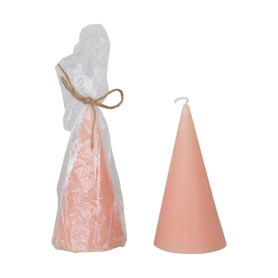 Unscented Tree Shaped Candle - Pink