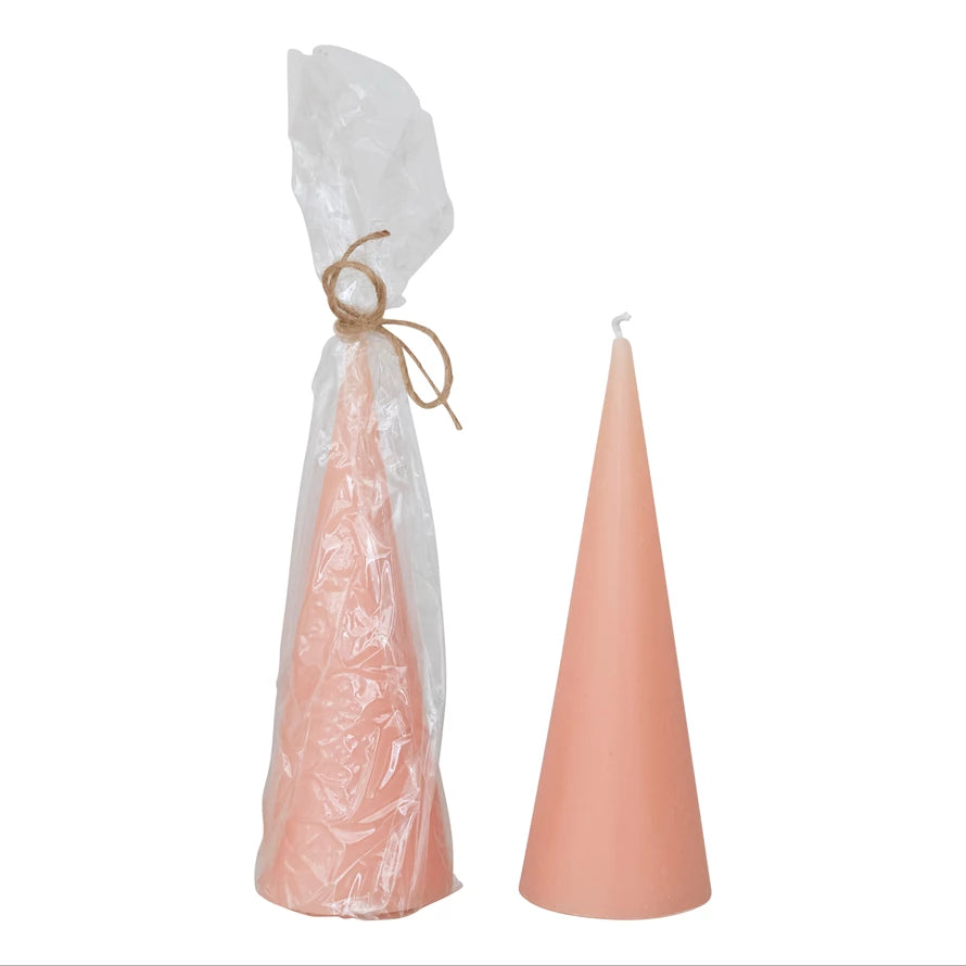 Unscented Tree Shaped Candle - Pink